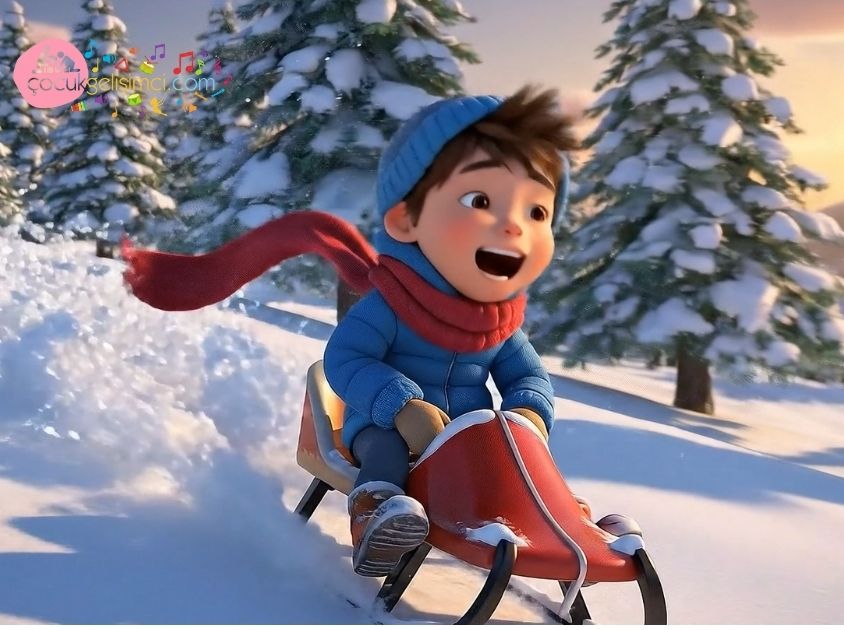 Kar Yağıyor Şarkı Sözleri - Okul Öncesi Eğitici Çocuk Şarkıları